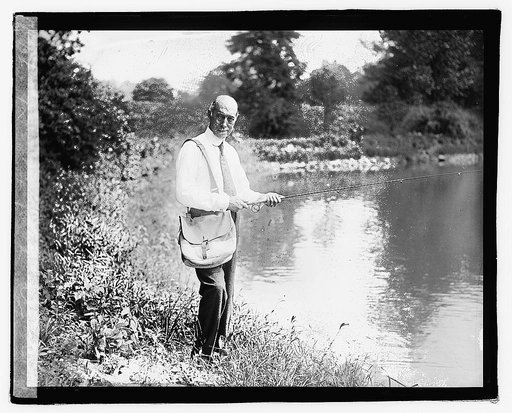 Senator Shortridge fishing, 6/27/21