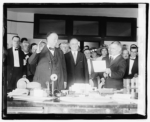 Taft swearing in