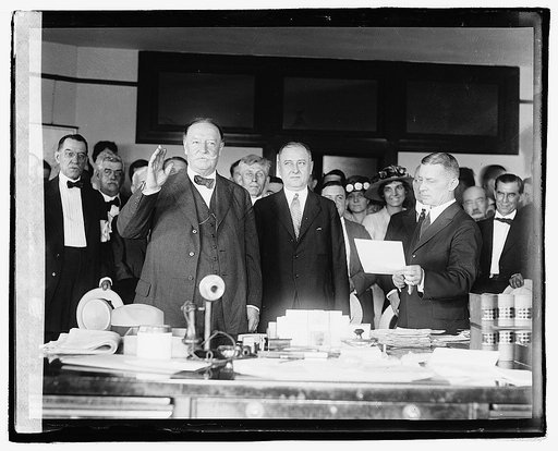 Taft swearing in
