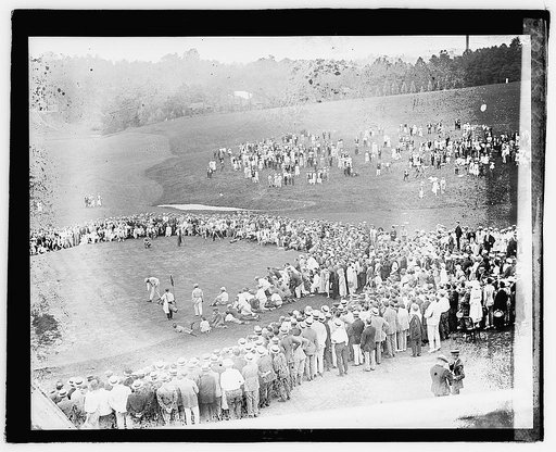 Barnes, 18th hole, Gallery