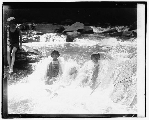Bathing, Rock Creek Park, 7/28/21