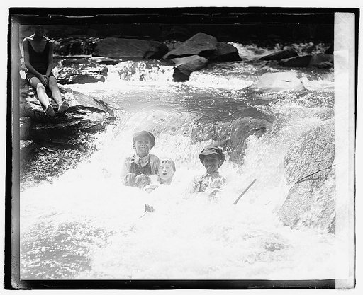 Bathing, Rock Creek