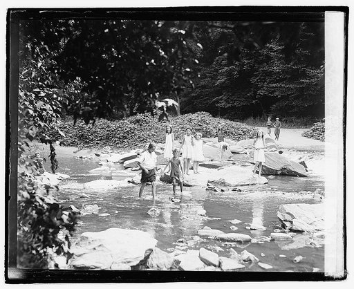 Bathing, Rock Park