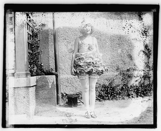 Beauty show bathing beach