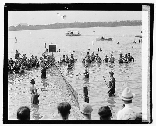 Water tennis, 8/12/21
