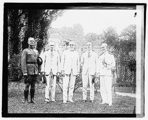 Red Cross group with Harding, 8/11/21
