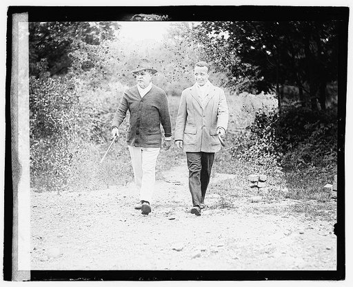 Theo. Roosevelt, Jr. & Nick Longworth, 8/12/21