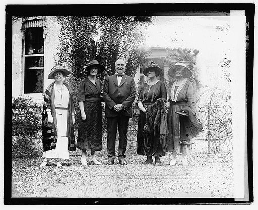 Nat. League of Women Voters with Harding, 8/17/21