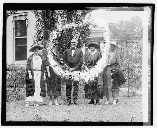Nat. League of Women Voters with Harding