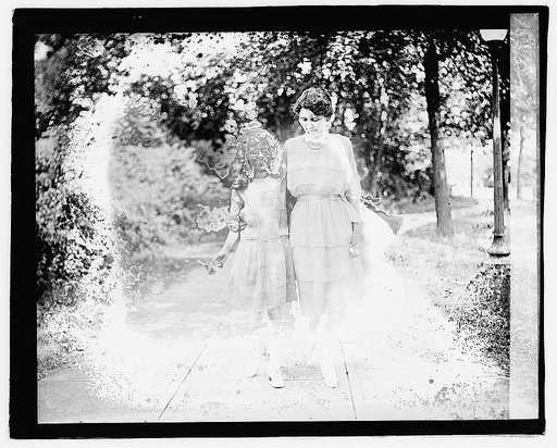 Mrs. Ralph H. Cameron & daughter Katherine
