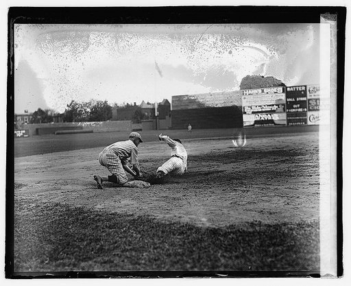 Judge out at third
