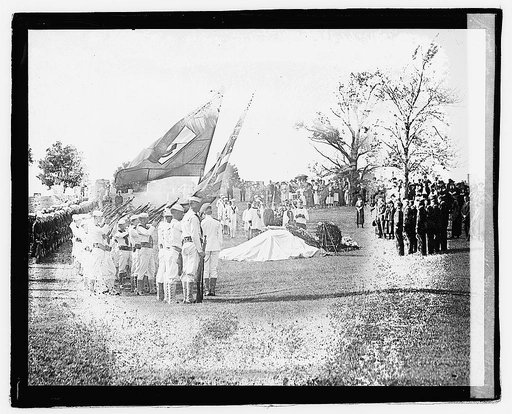 Funeral of Commander Maxfield, 9/23/21