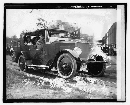 Birmingham car demonstration