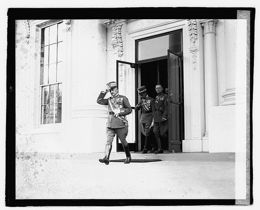 Gen'l. Diaz leaving White House, 10/24/21