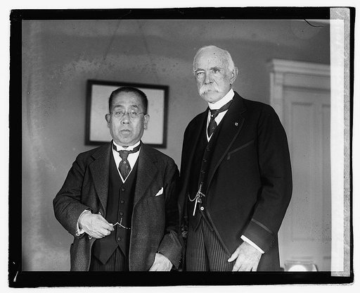 Prince Iy Esate Tekugawa & Col. R.M. Thompson