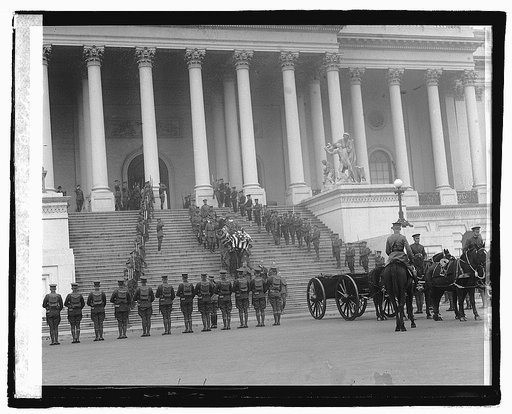 Burial of unknown soldier