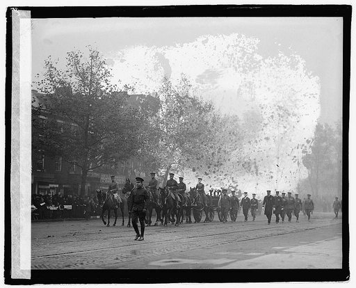 Burial of an unknown soldier