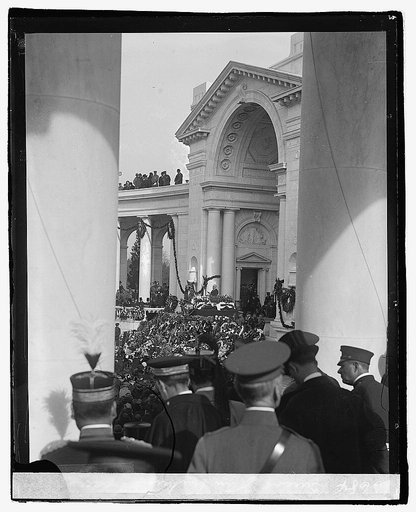 Burial of an unknown soldier