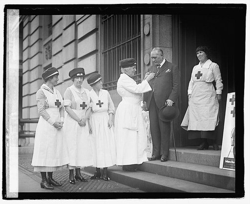 Enrolling Gioviani in Red Cross