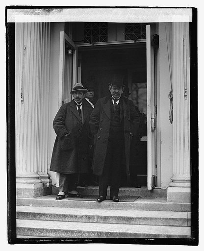 Briand at White House, 11/23/21