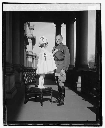 Adrienne Meyers & Genr'l. Pershing