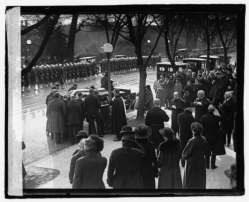 Funeral of Rear Adml. Chas. H. Davis, 12/29/21