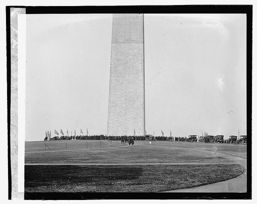 Memorial Exercises monument, 2/22/22