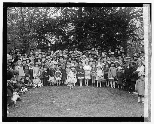 Easter egg rolling, 4/17/22