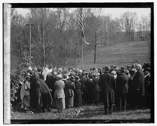 Clara Barton tree planting