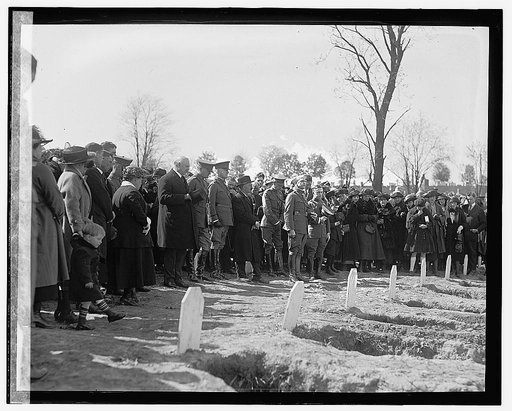 Burial of Overseas dead, 4/20/22