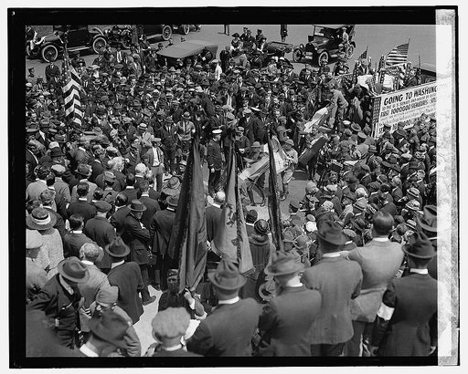 Bonus demonstration at Capitol