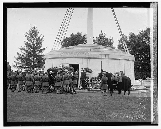 Gen'l. McAndrews funeral, 5/3/22