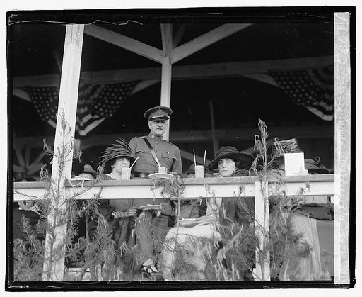 Pershing, Madam Mathieu & May Robt. Reinhart
