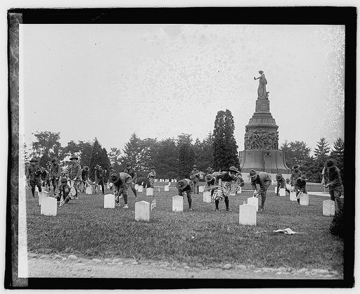 Boy Scouts at Arlington, 5/27/22