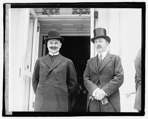 Bishop Desiderius Baltazar & Count Szechenyi, 5/24/22