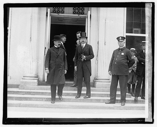 Bishop Desiderius Baltazar & Count Szechenyi, 5/24/22
