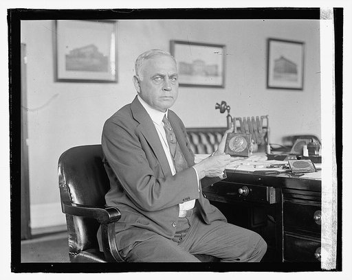 F.E. Scobey with Harding medal, 6/20/22