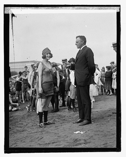 Miss Anna Neibel presented cup, 6/17/22