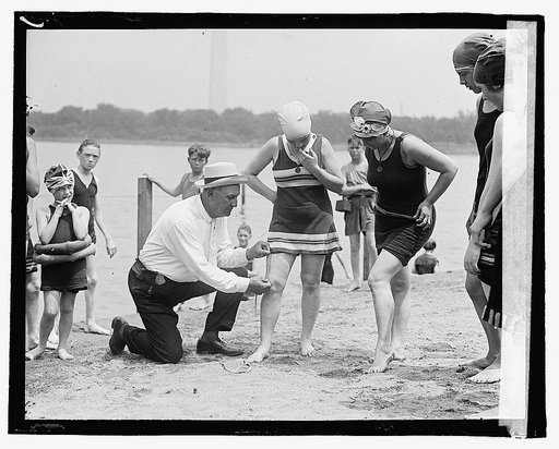 Measuring bathing suits, 6/30/[22