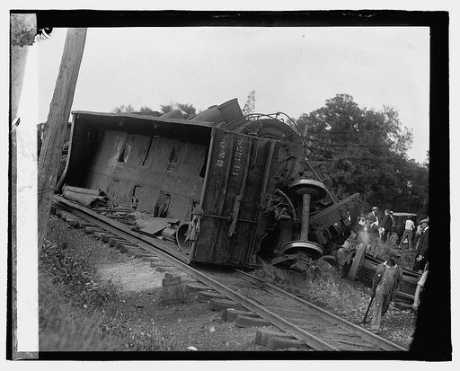 Railroad wreck