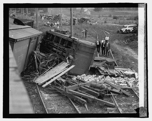 Railroad wreck