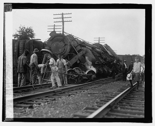 Railroad wreck