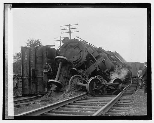 Railroad wreck