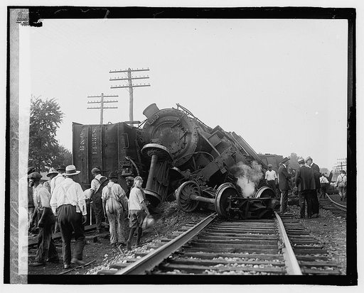 Railroad wreck