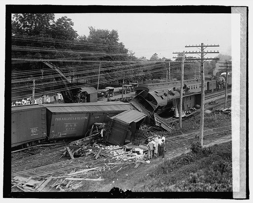 Railroad wreck