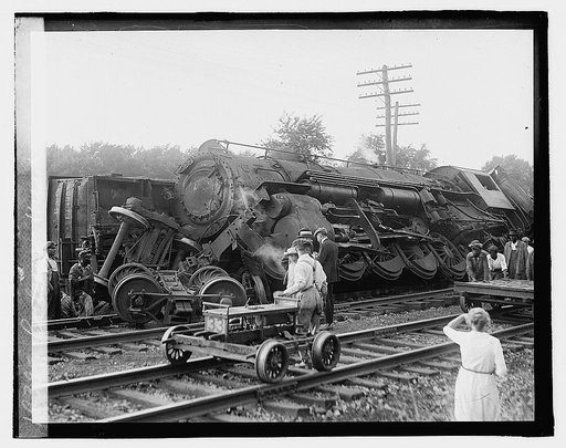 Railroad wreck
