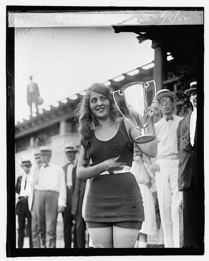 Beauty show, 1922, 8/5/22