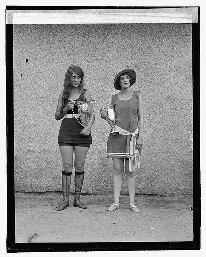 Beauty show, 1922, [8/5/22