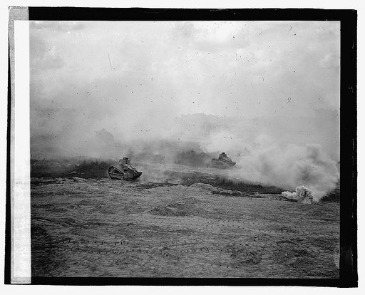 Tank demonstration, Camp Meade