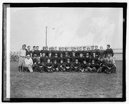 Navy football squad